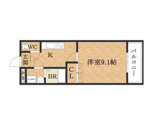 田尾寺駅 徒歩26分 2階の物件間取画像